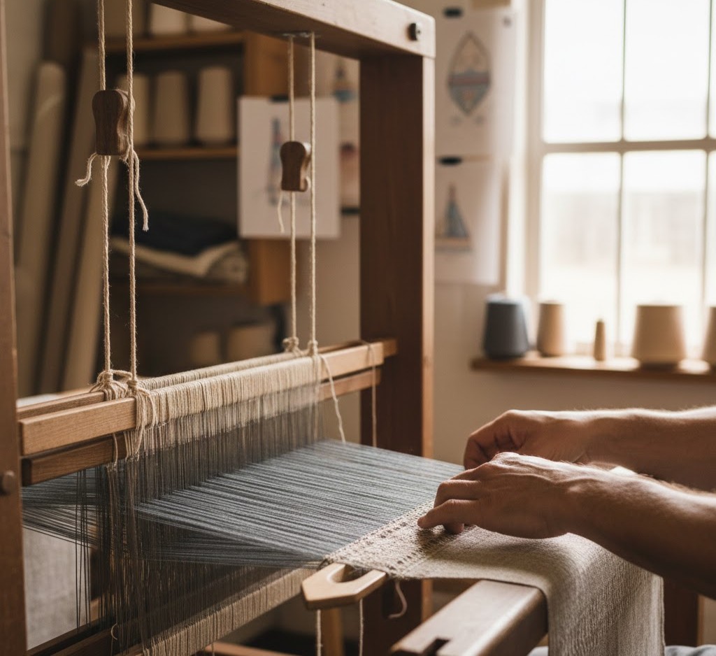 Handcrafted textile work